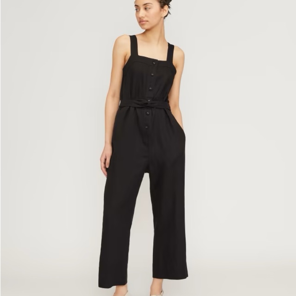 Everlane The Linen Picnic Jumpsuit